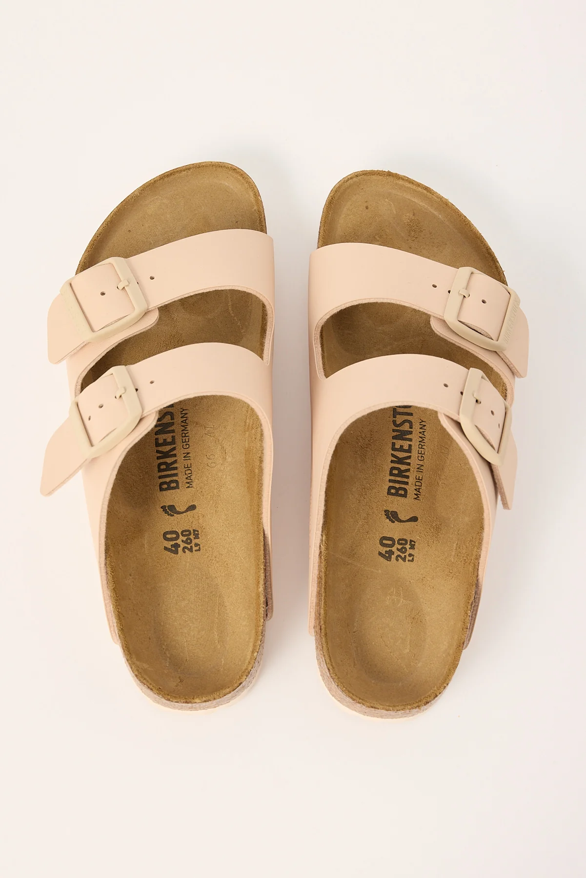 Birkenstock Arizona Birko-flor Narrow New Beige - Image 2