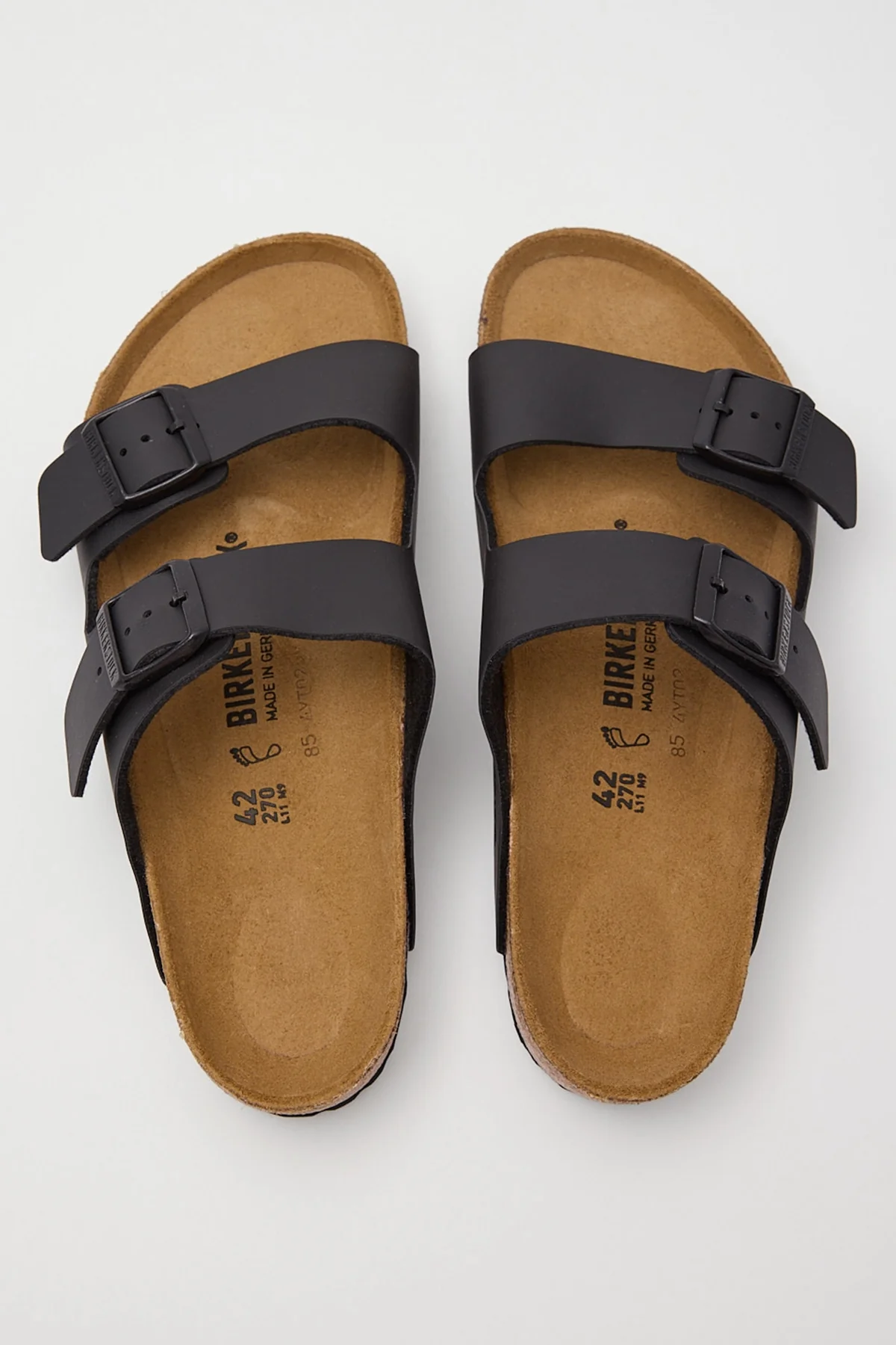 Birkenstock Arizona Birko Flor Regular Black - Image 3