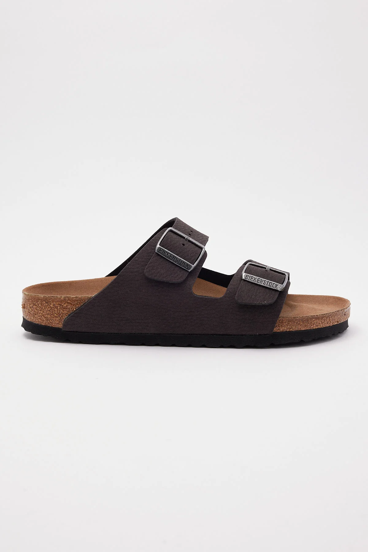 Birkenstock Arizona Desert Dust Vegan BirkiBuc Narrow Black