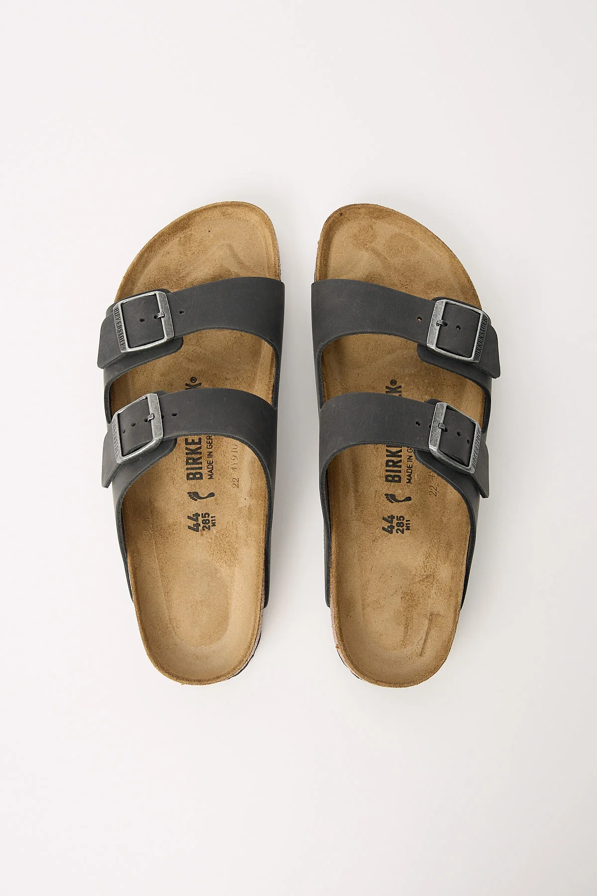 Birkenstock Arizona Oiled Leather Narrow Black - Image 3