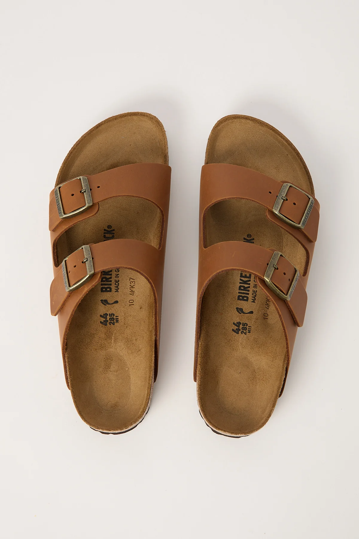 Birkenstock Arizona Oiled Leather Narrow Cognac - Image 3