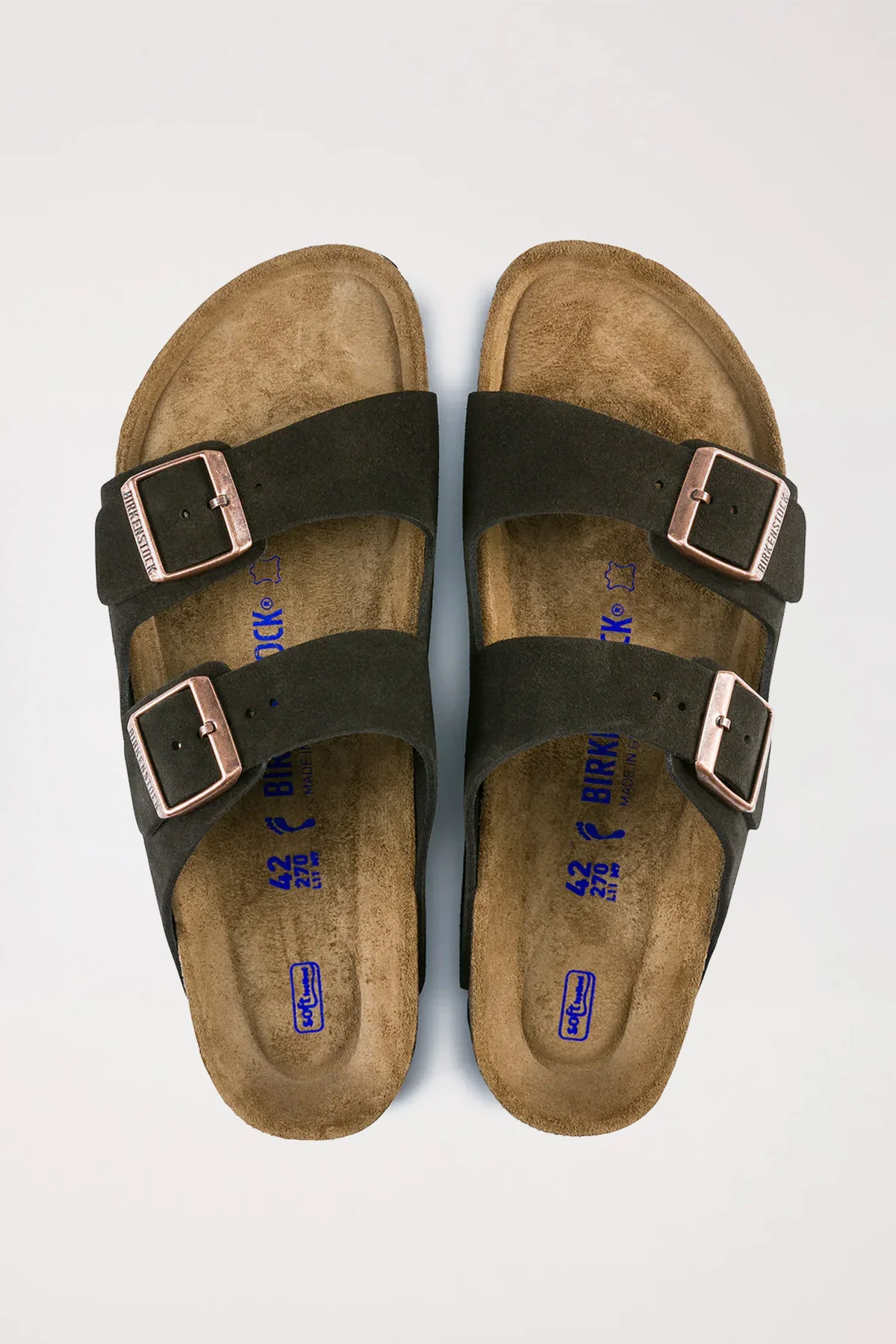 Birkenstock Arizona SFB Suede Leather Narrow Mocca - Image 3