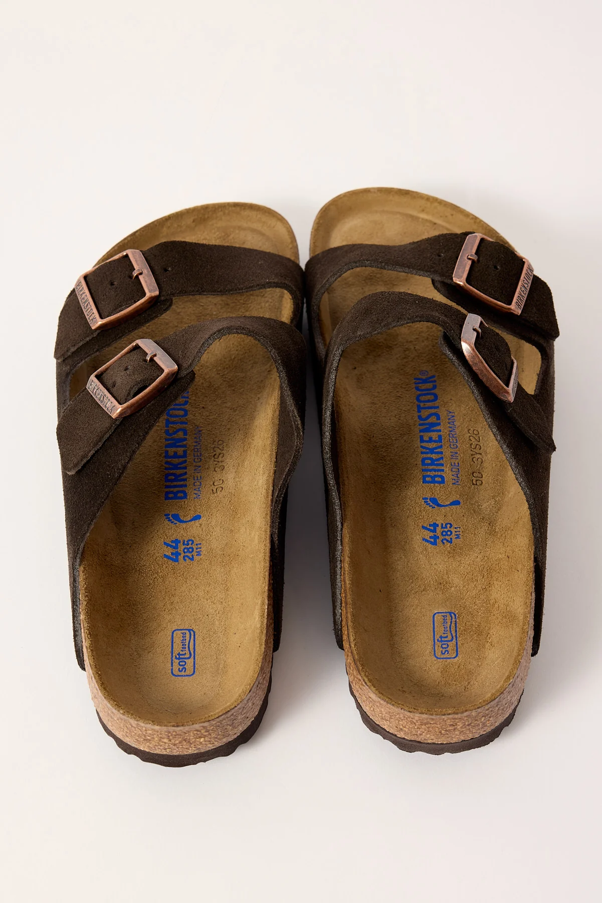 Birkenstock Arizona Sfb Suede Leather Narrow Mocca - Image 3