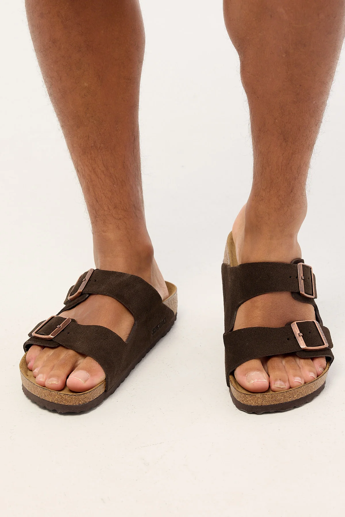 Birkenstock Arizona Sfb Suede Leather Narrow Mocca - Image 5