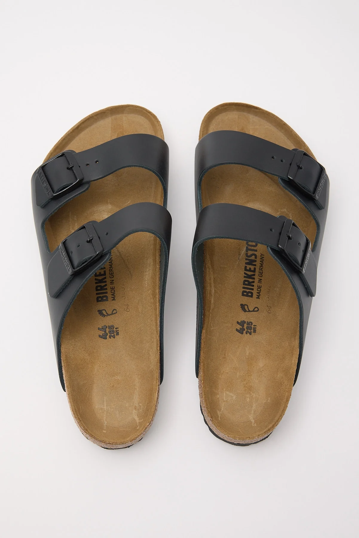 Birkenstock Arizona Smooth Leather Regular Black Smooth - Image 3