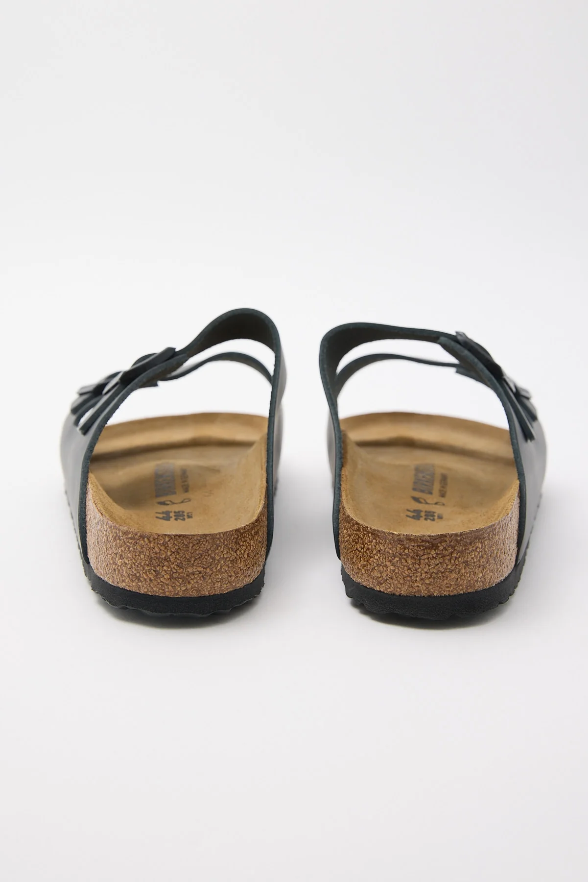 Birkenstock Arizona Smooth Leather Regular Black Smooth - Image 4