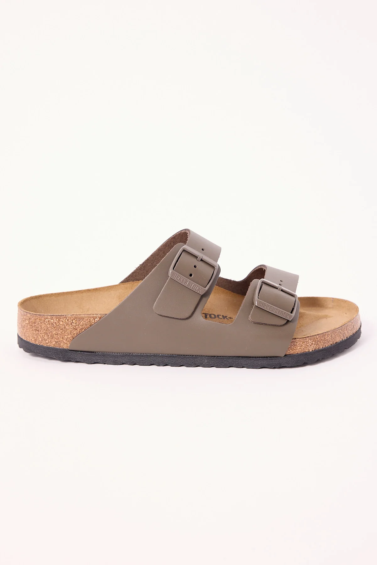 Birkenstock Arizona Smooth Leather Regular Concrete Grey
