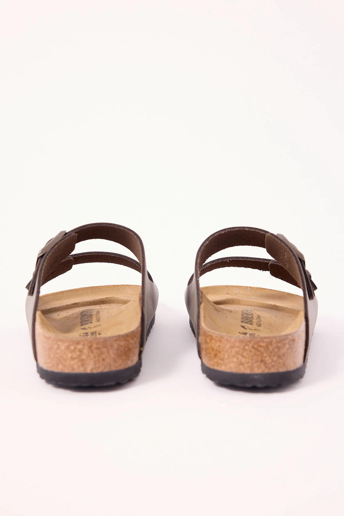 Birkenstock Arizona Smooth Leather Regular Concrete Grey - Image 3