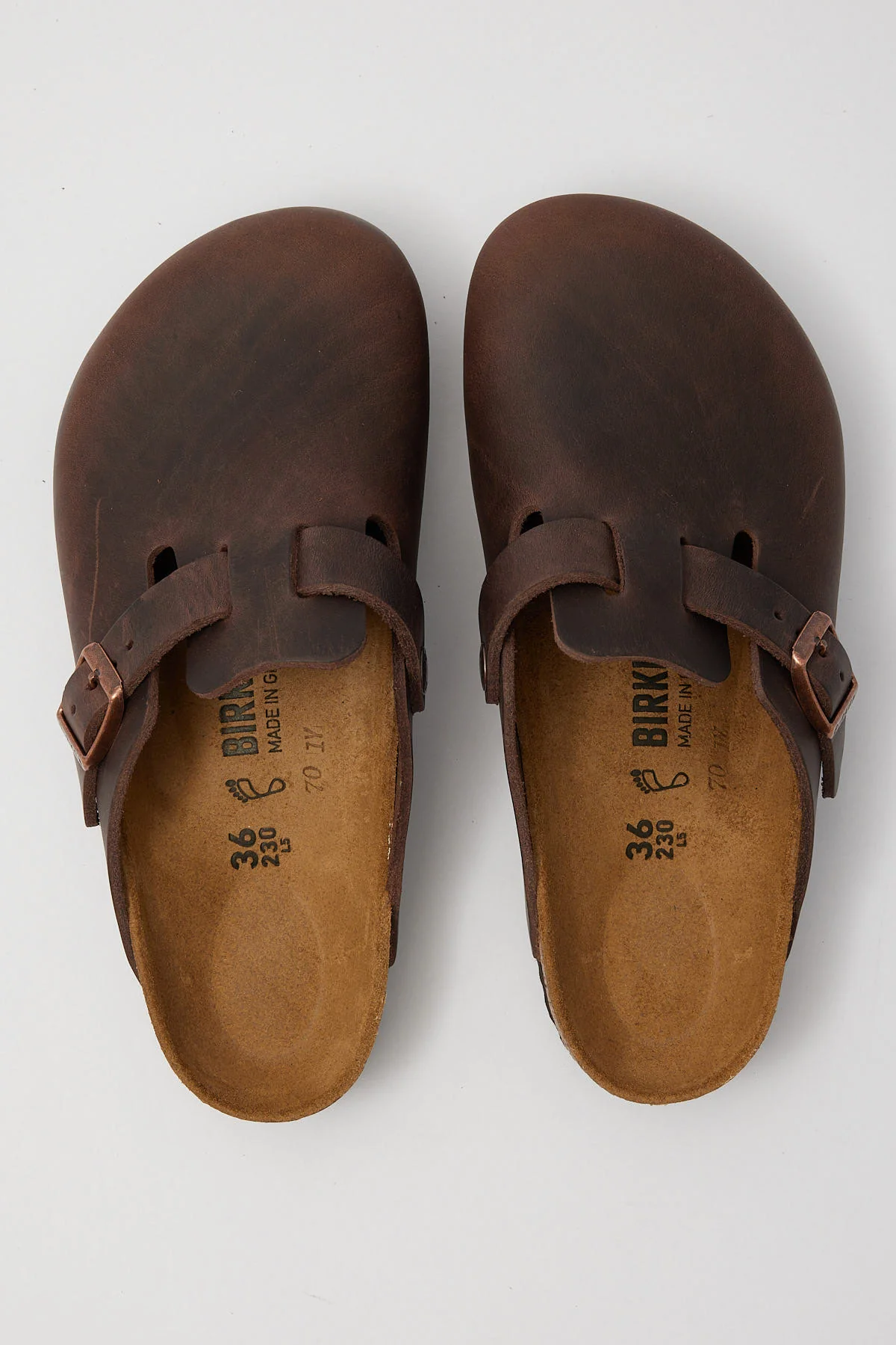 Birkenstock Boston Habana Oiled Leather Habana Oiled Leather - Image 2