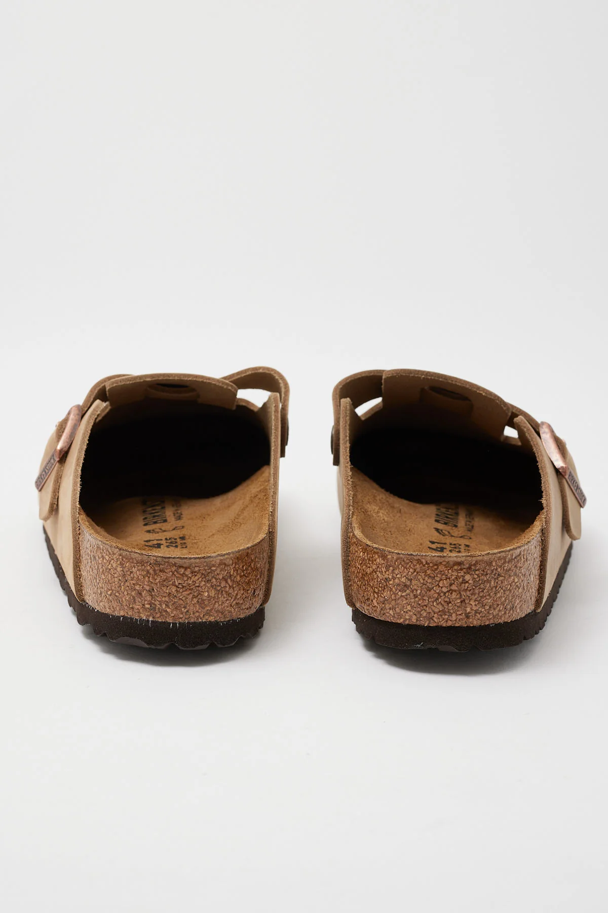 Birkenstock Boston Oiled Leather Regular Tobacco Brown - Image 3