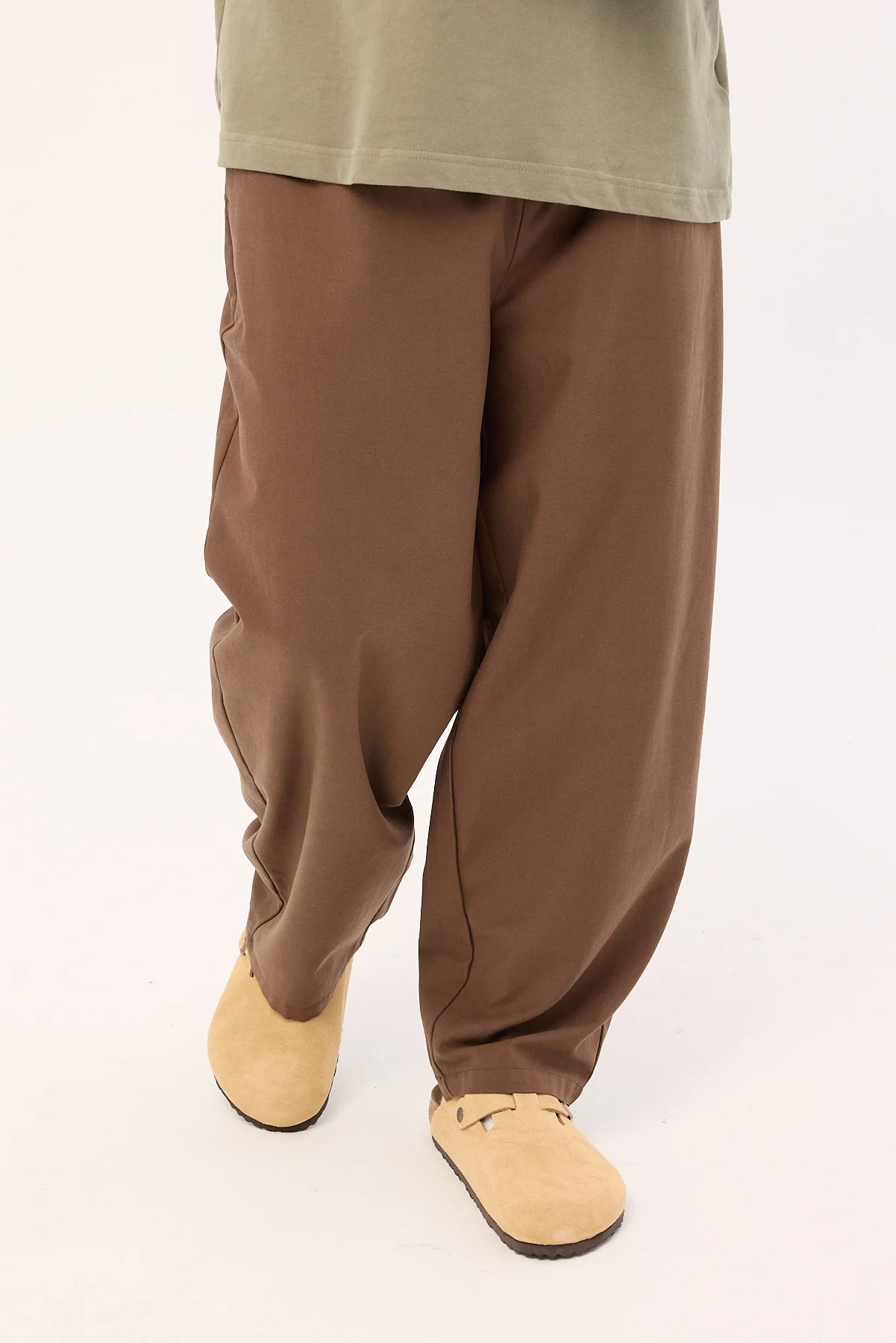 Birkenstock Boston Suede Leather Regular Latte Cream - Image 4