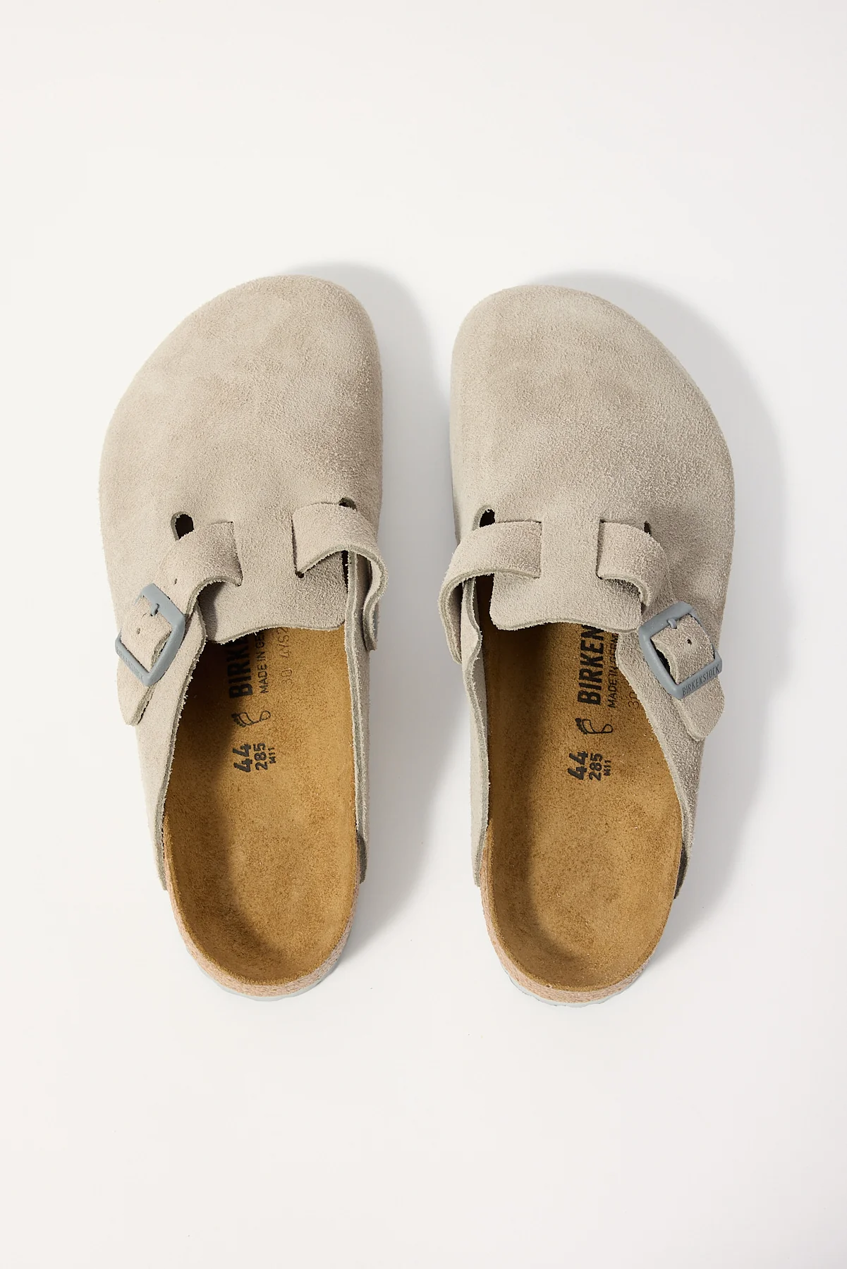 Birkenstock Boston Suede Leather Regular Stone Coin - Image 2