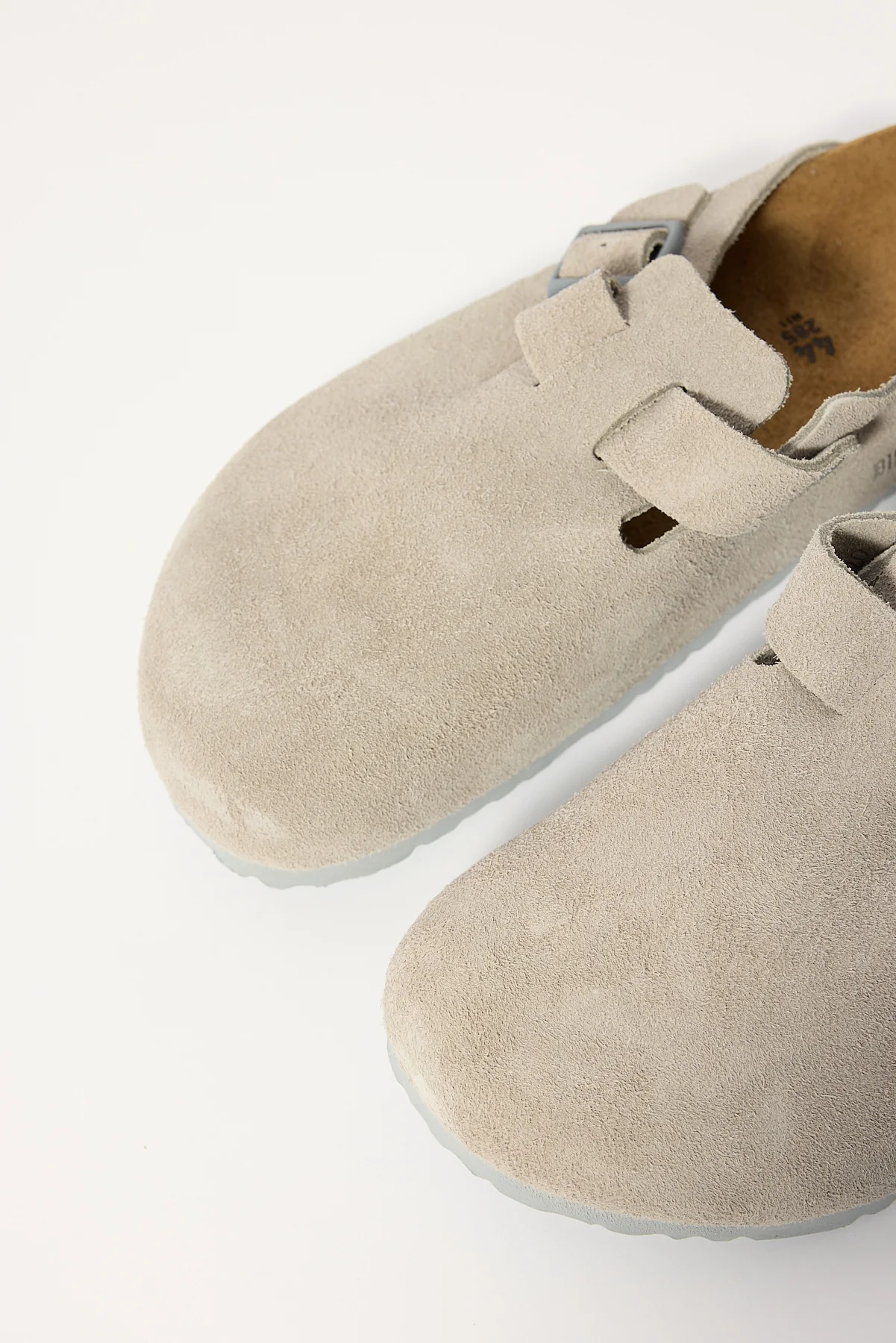 Birkenstock Boston Suede Leather Regular Stone Coin - Image 3