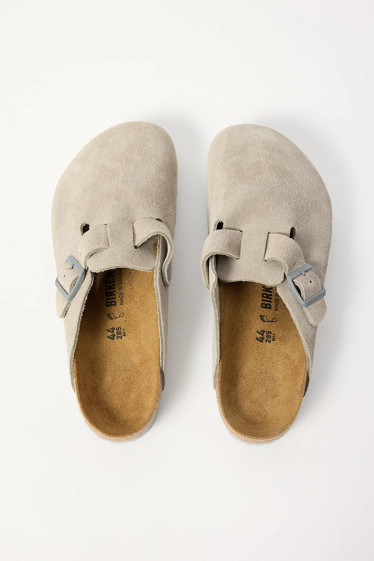 Birkenstock Boston Suede Leather Regular Stone Coin - Image 4