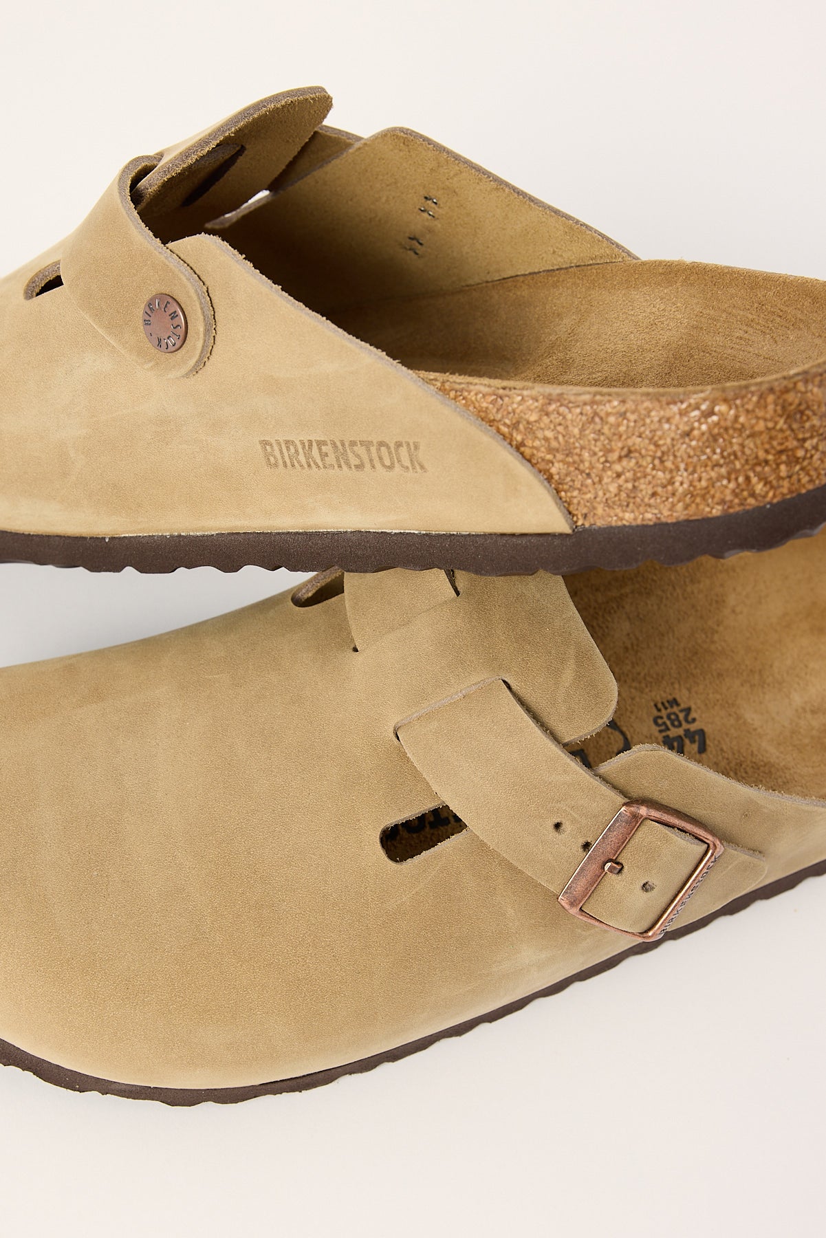Birkenstock Boston Tabacco Oiled Leather Narrow Brown - Image 4