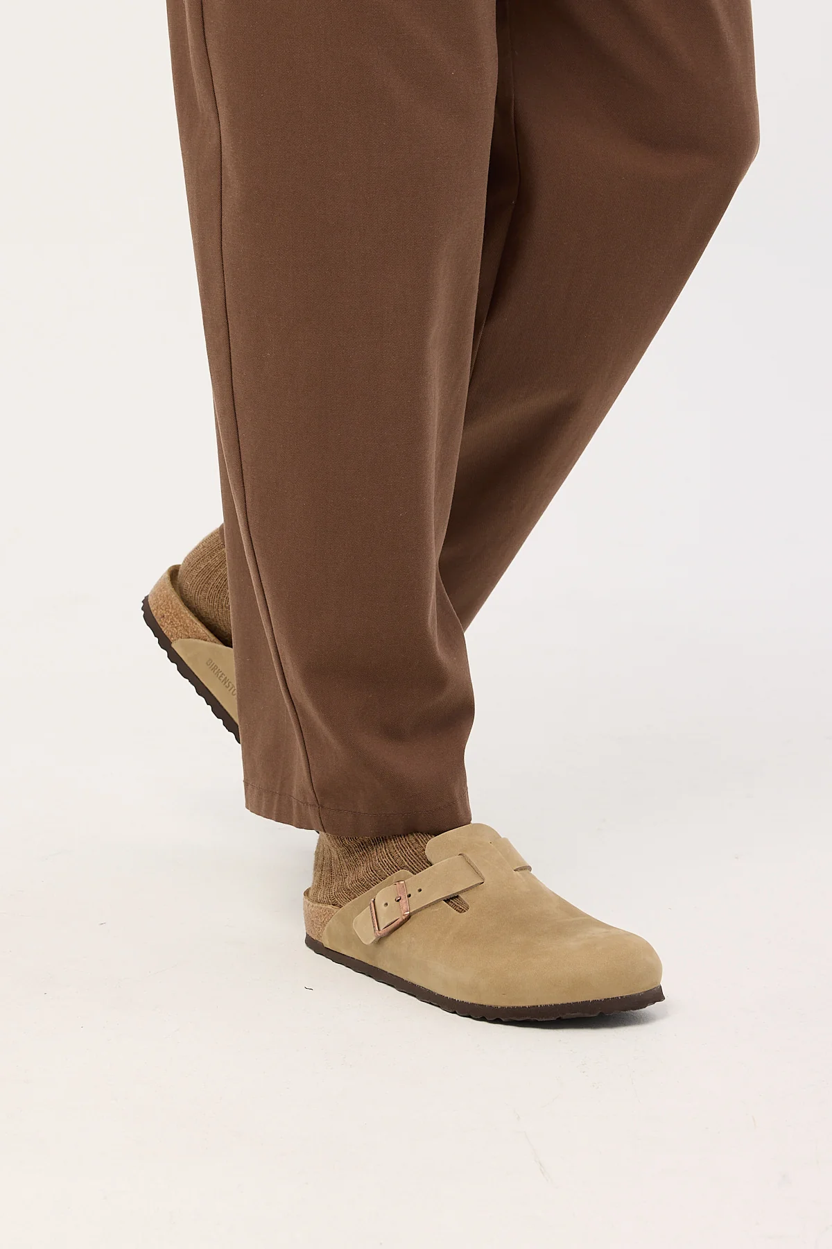 Birkenstock Boston Tabacco Oiled Leather Narrow Brown - Image 6