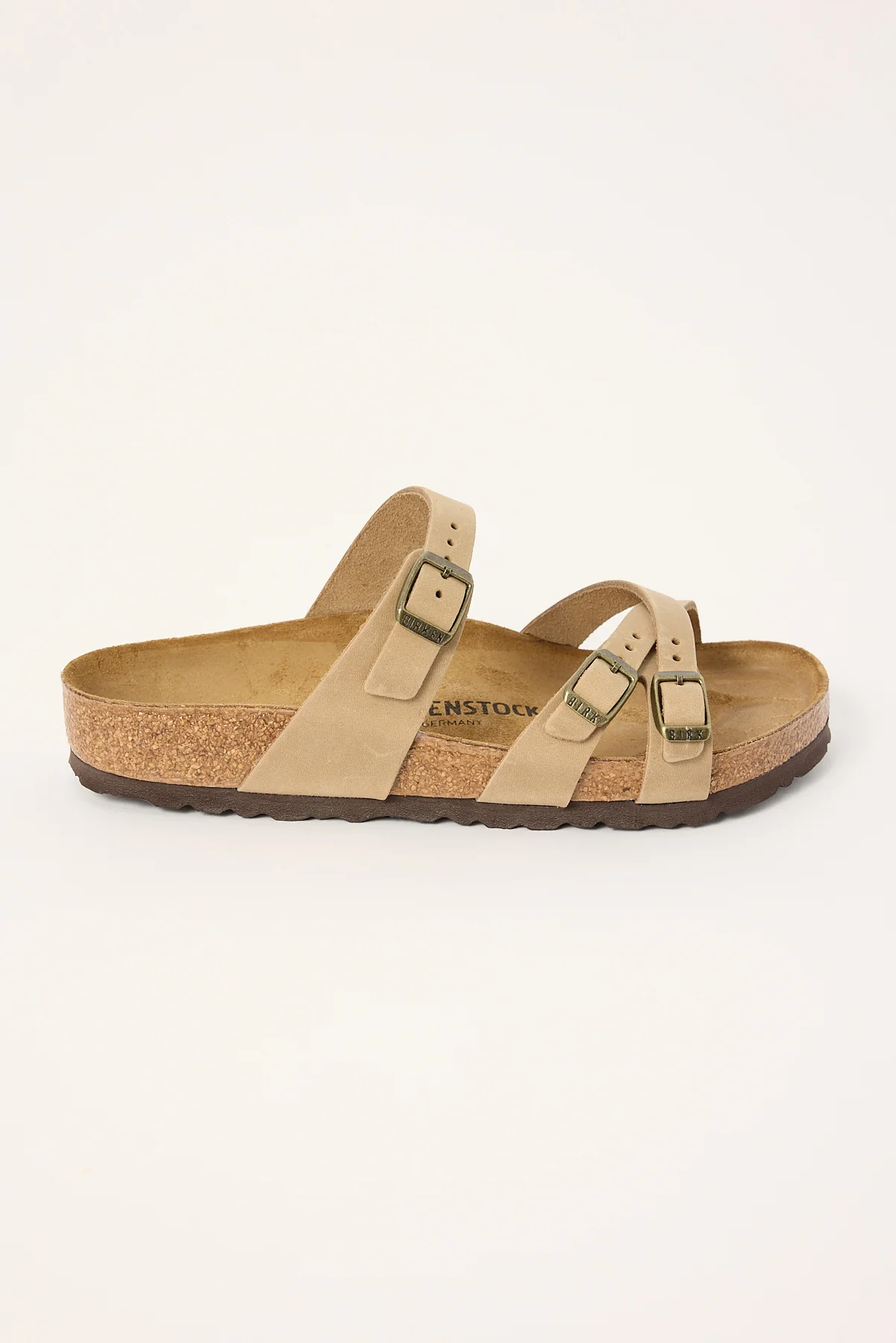 Birkenstock Franca Oiled Leather Regular Tabacco