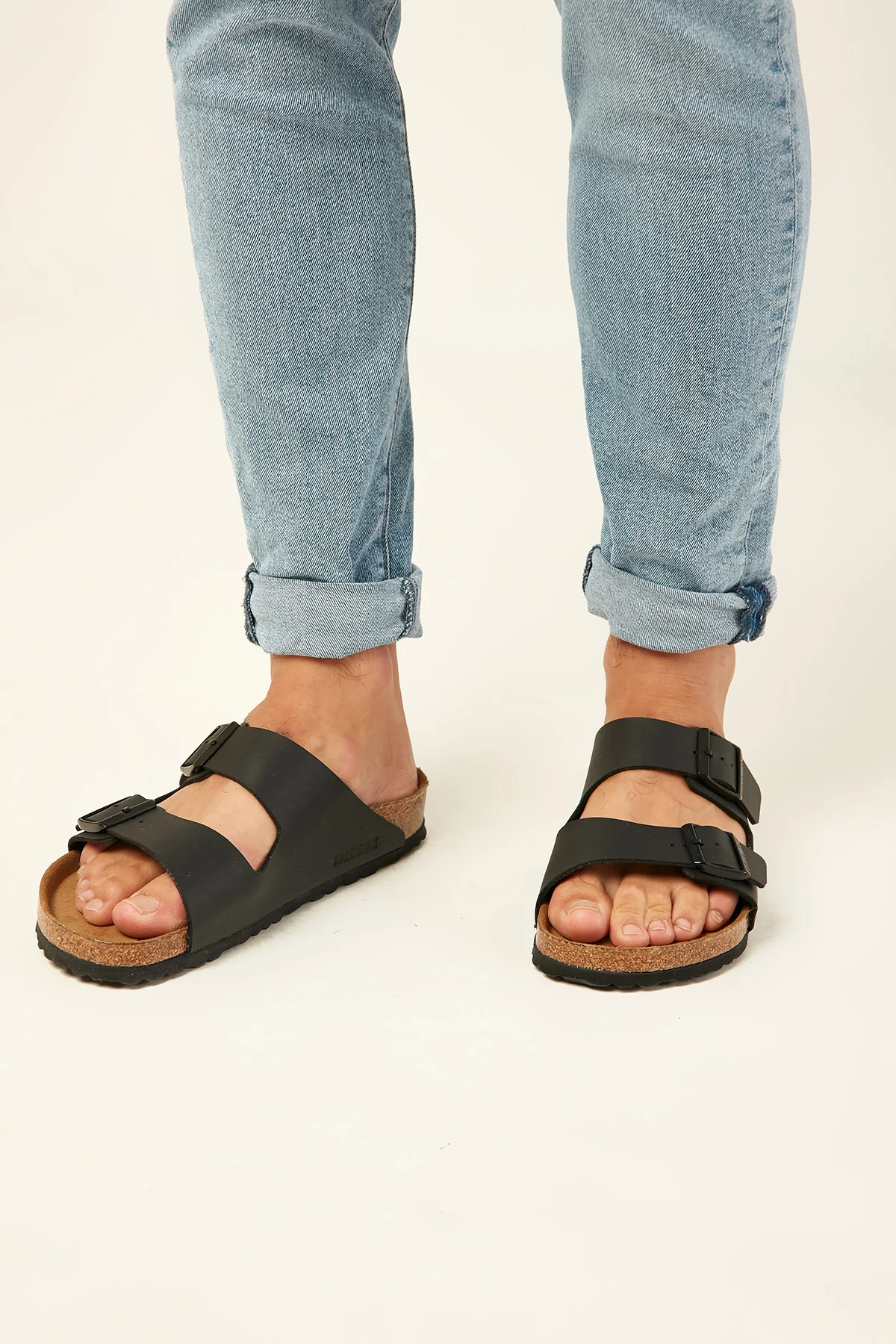 Birkenstock Mens Arizona BF SFB Black - Image 2