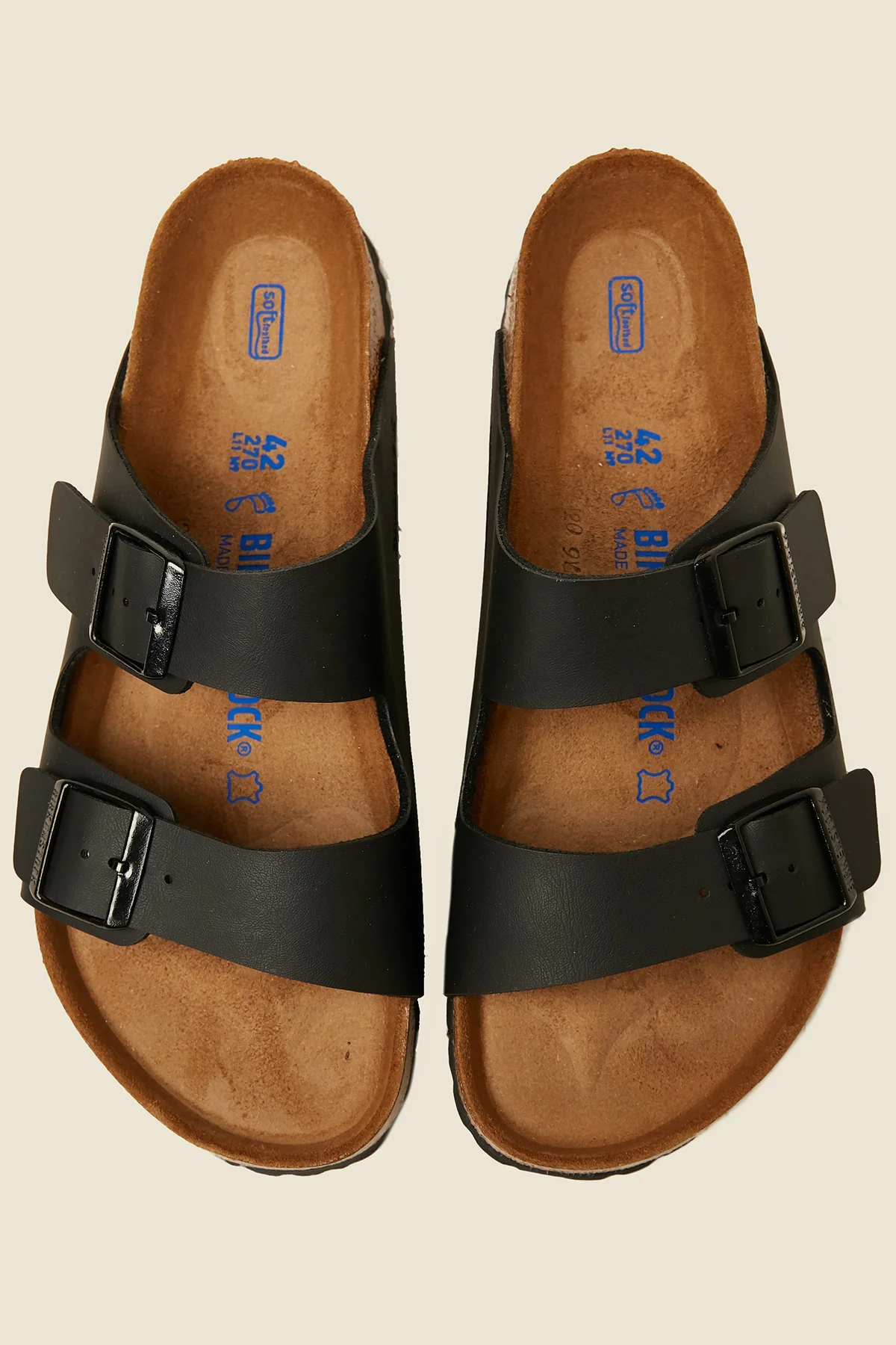 Birkenstock Mens Arizona BF SFB Black - Image 4