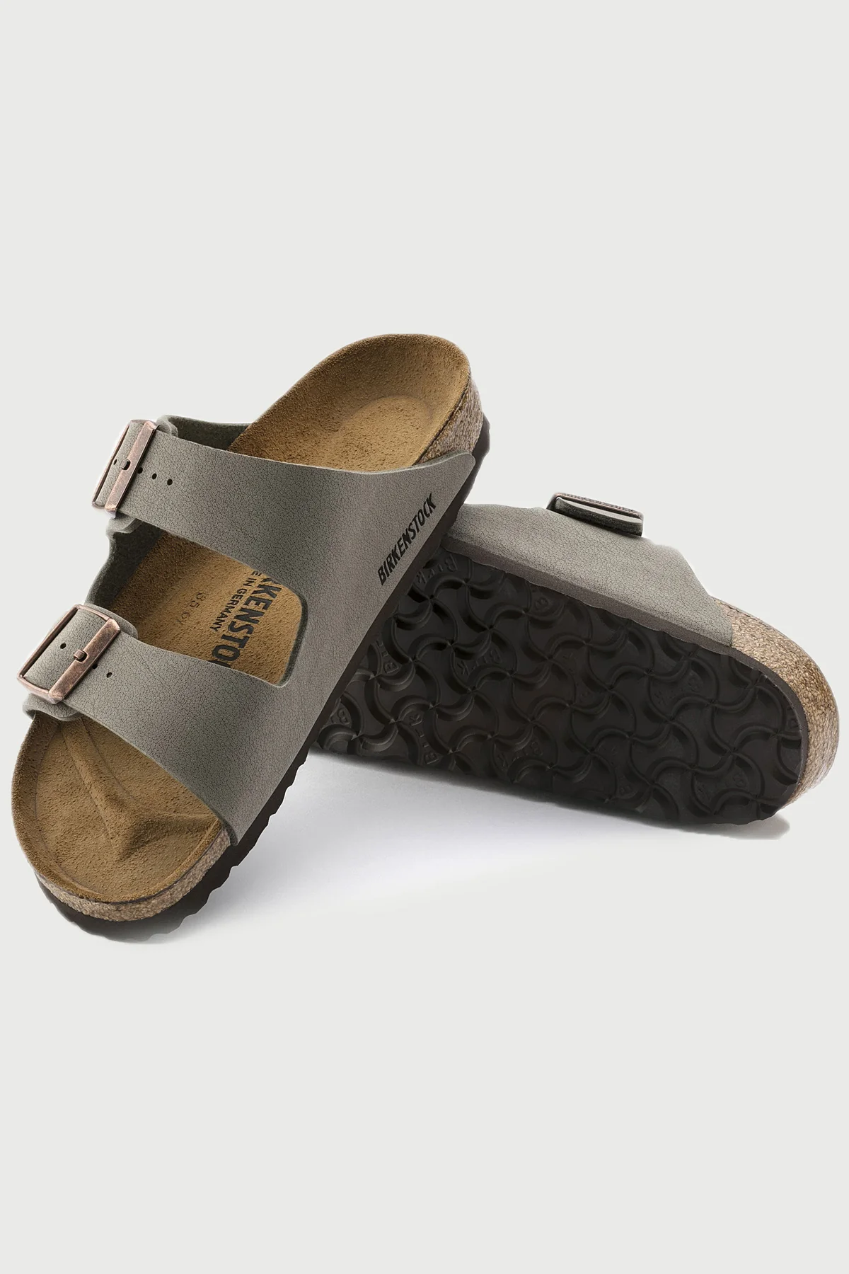 Birkenstock Arizona Birkibuc Regular Stone - Image 3