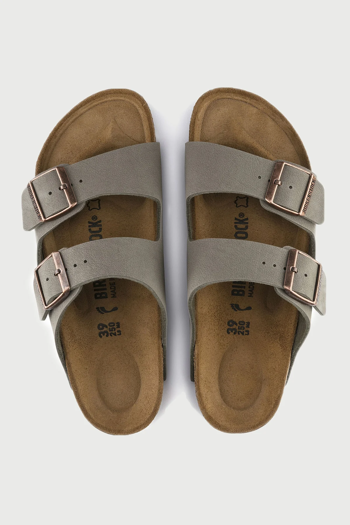 Birkenstock Arizona Birkibuc Regular Stone - Image 5