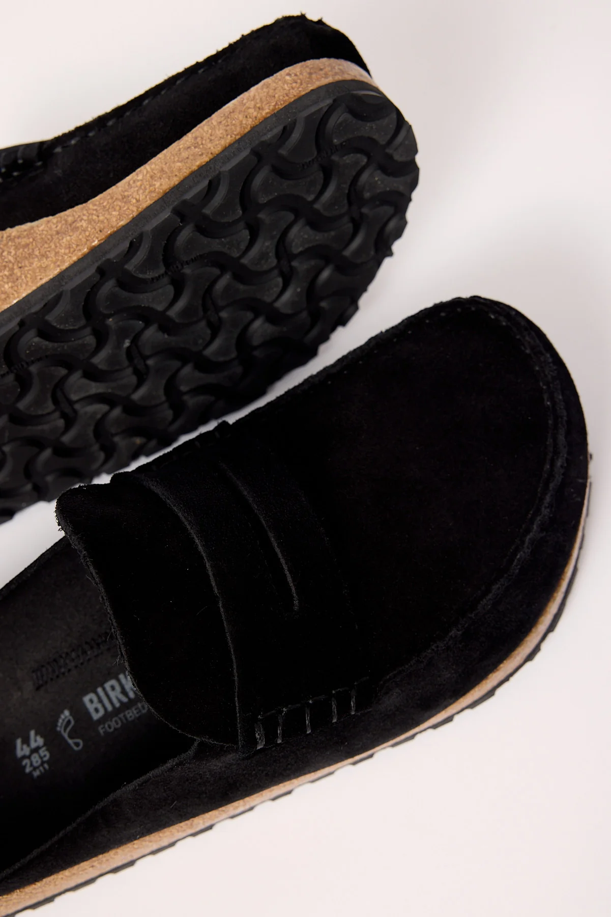 Birkenstock Naples Suede Leather Regular Black - Image 4