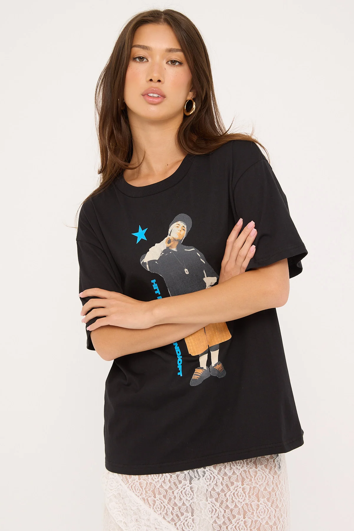 Bravado Billie Eilish Oversized Tee Black - Image 4