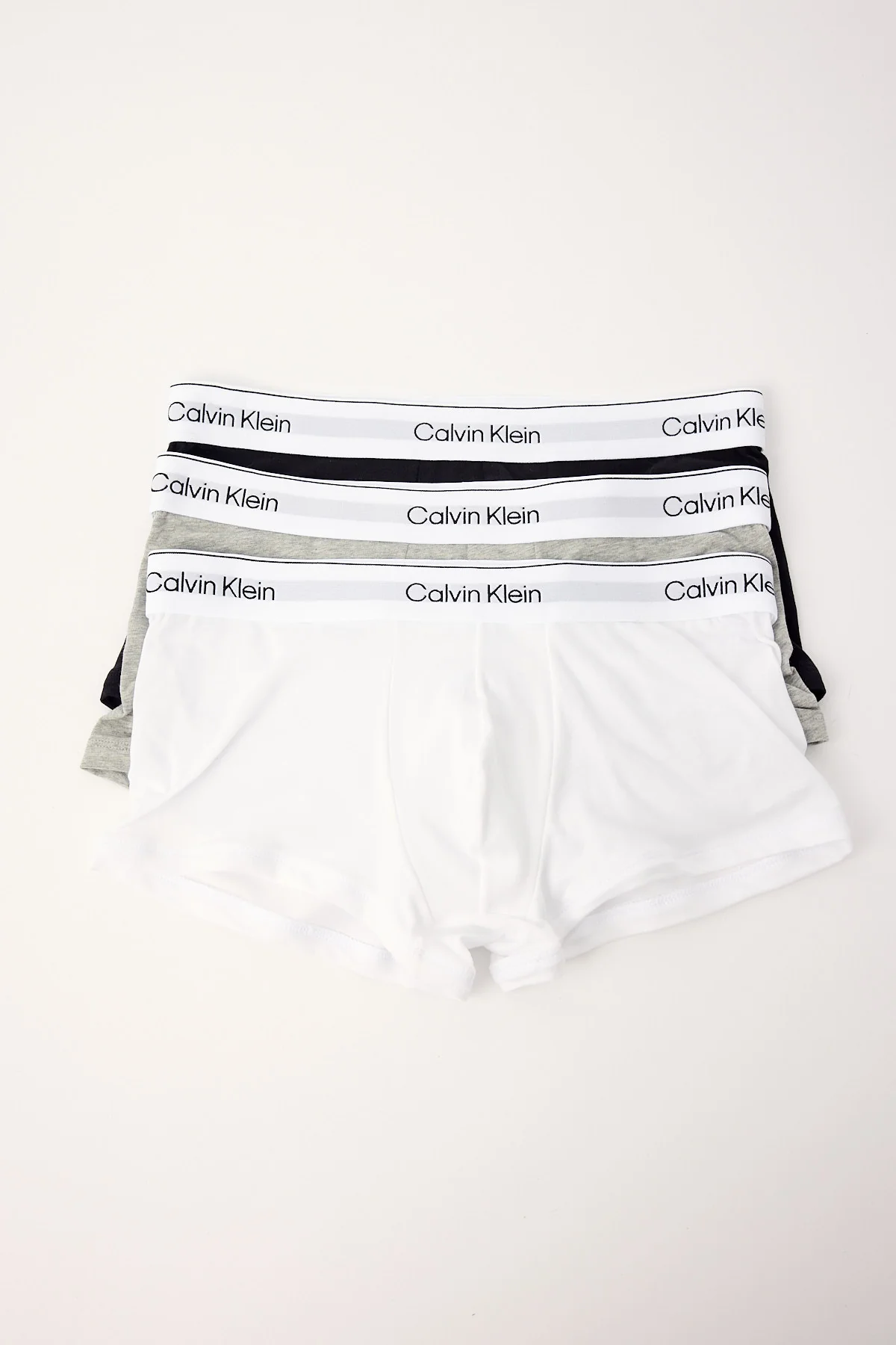 Calvin Klein Icon Cotton Stretch Low Rise Trunk 3PK Assorted - Image 2