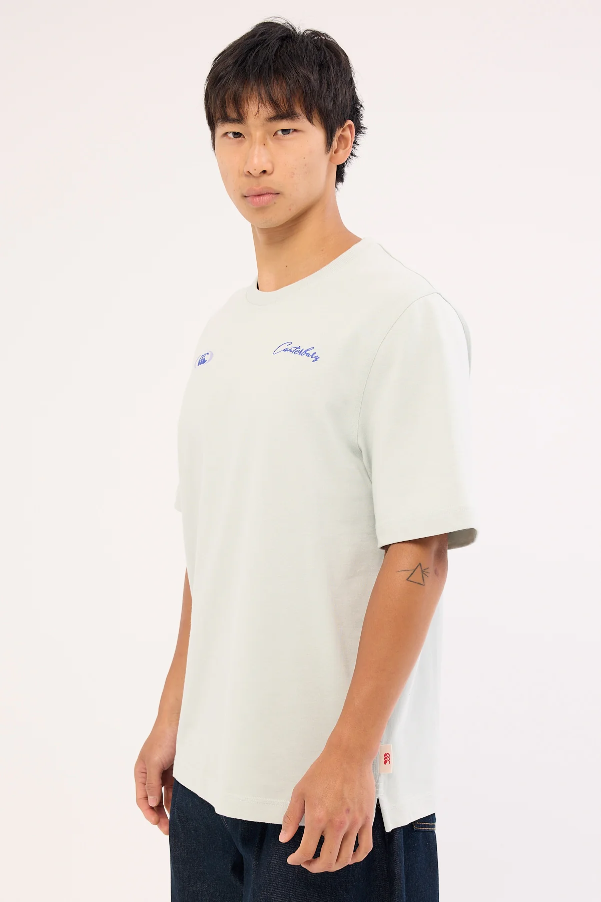 Canterbury CCC Script Tee Smoke - Image 3