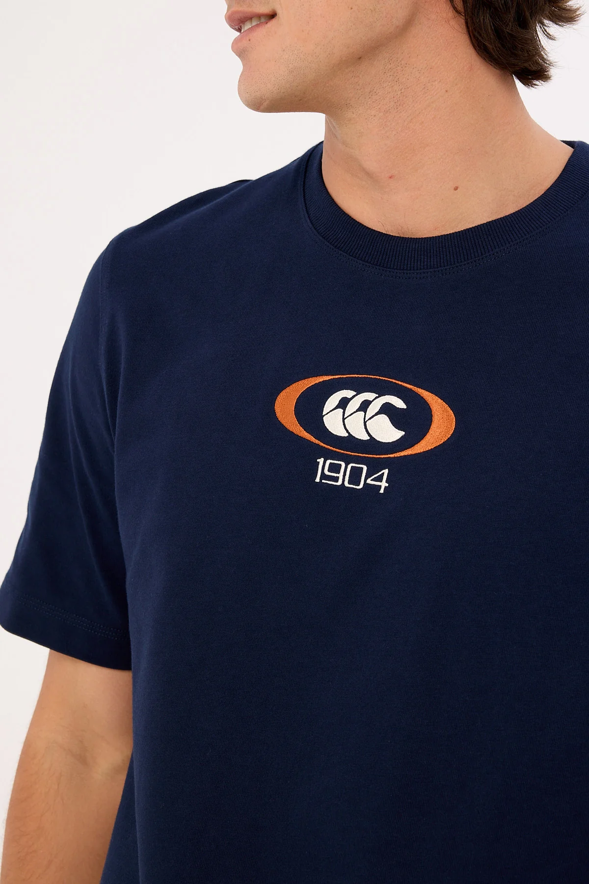 Canterbury Heritage 1904 T-Shirt Navy - Image 3