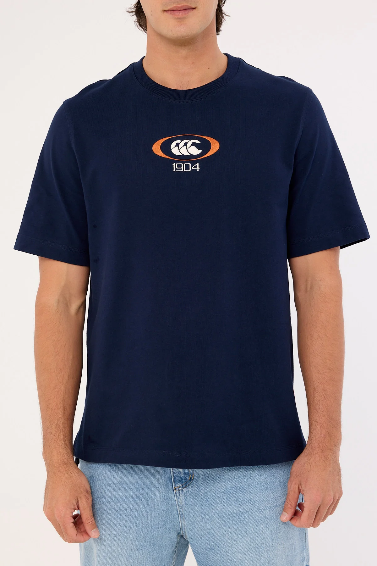 Canterbury Heritage 1904 T-Shirt Navy - Image 6