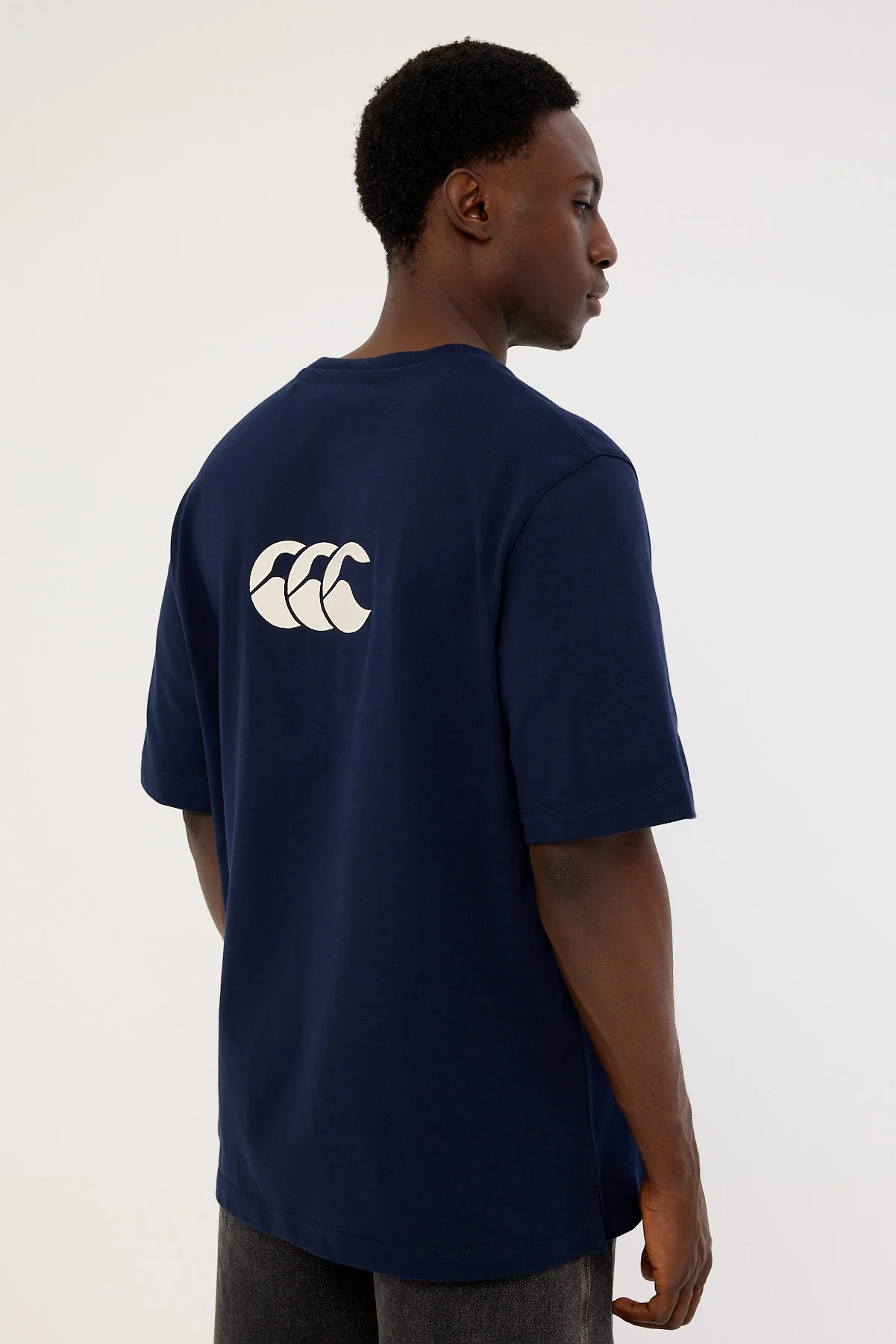 Canterbury Heritage Panelled T-Shirt Navy - Image 5