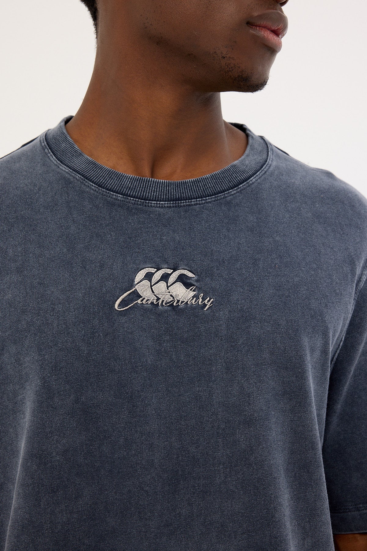 Canterbury Heritage Washed T-Shirt 96E India Ink - Image 3