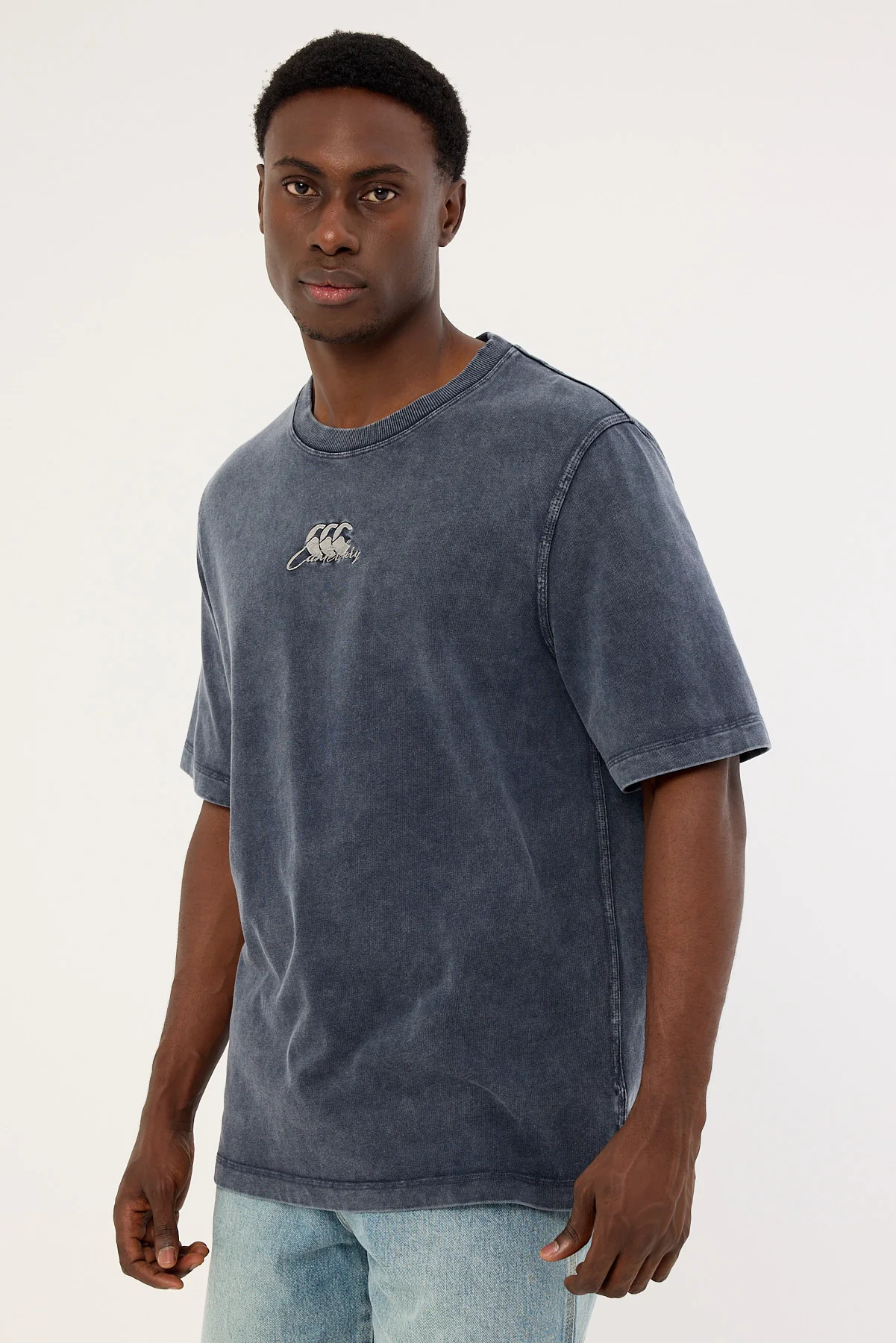 Canterbury Heritage Washed T-Shirt 96E India Ink - Image 4