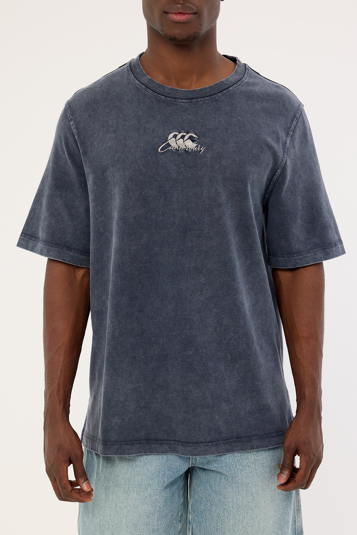Canterbury Heritage Washed T-Shirt 96E India Ink - Image 6