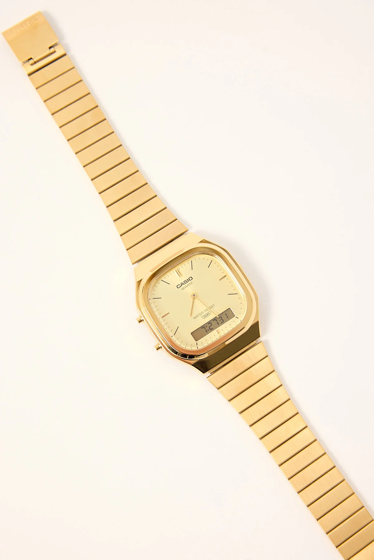 Casio AQ240EG-9A Duo Watch Gold - Image 4