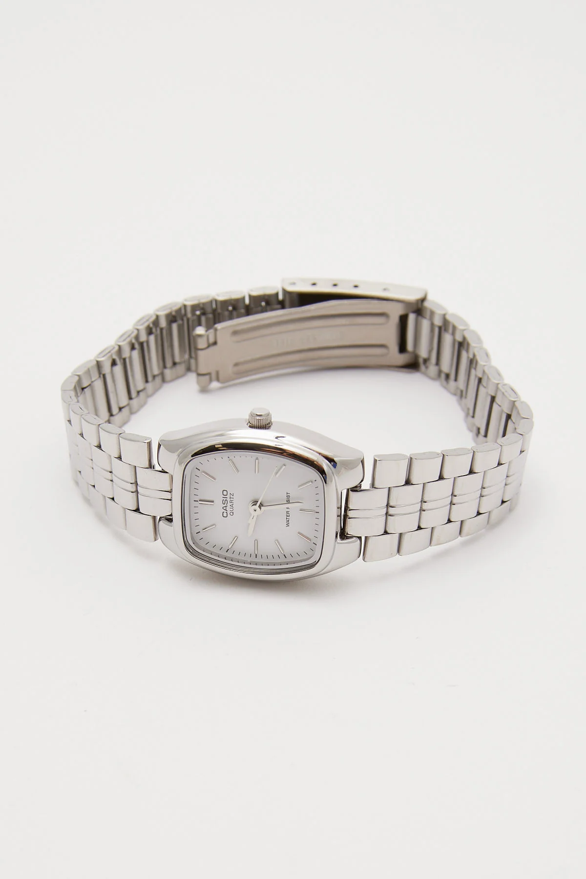 Casio LTP1169D-7A Ladies Analogue Watch Silver