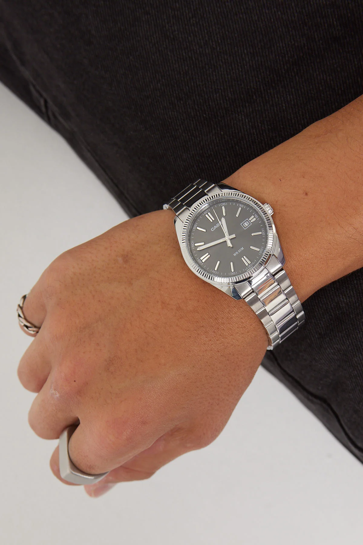 Casio MTP1302PD-1A1 Silver - Image 4