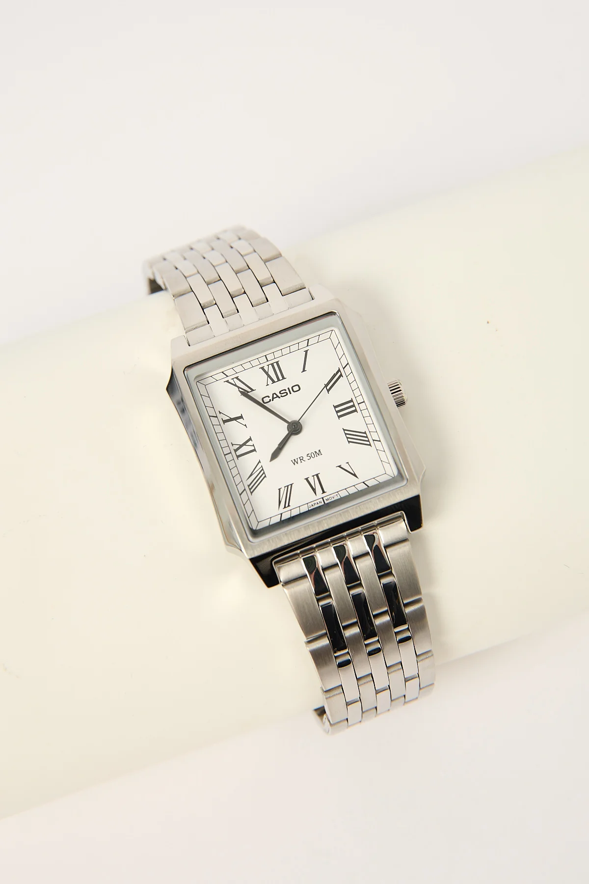 Casio MTPB190D-7BVDF Analogue Watch Silver