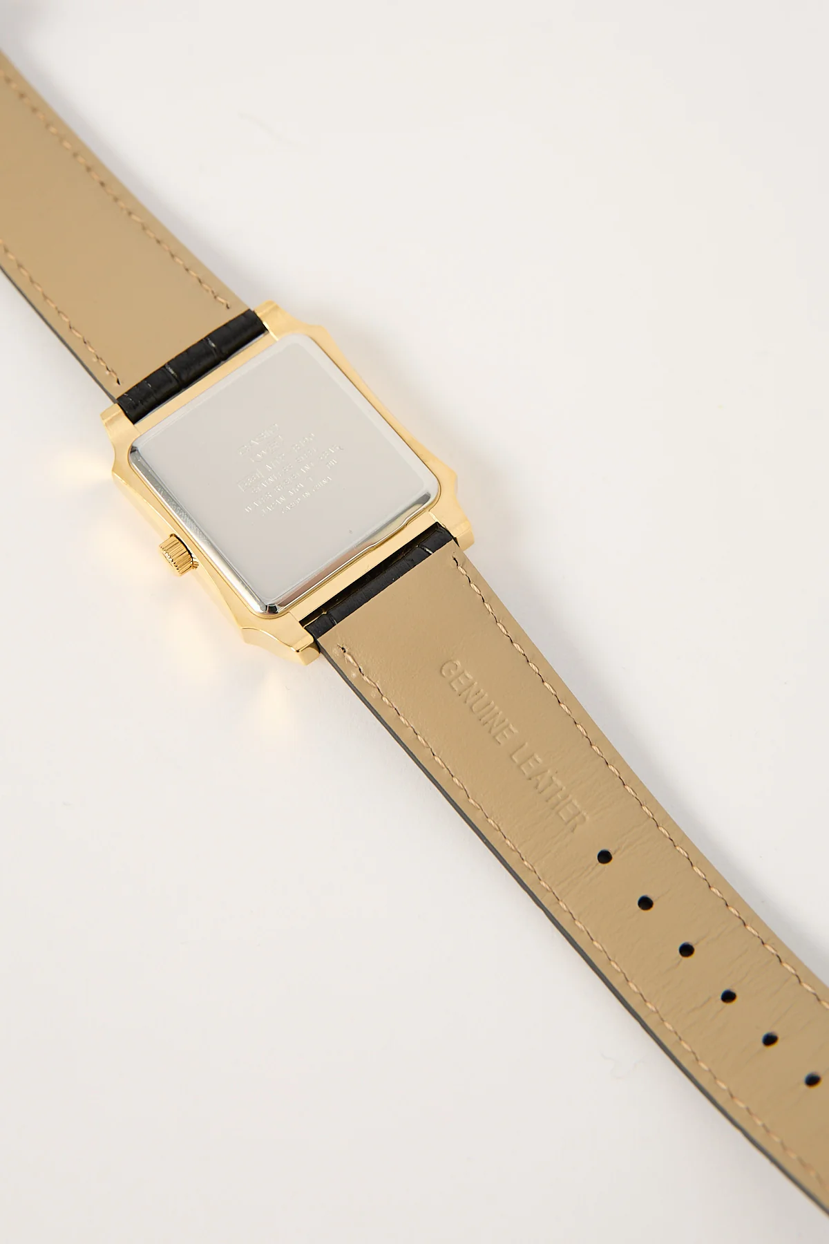 Casio MTPB190GL-7BVDF Analogue Watch Gold/Black Croc PU - Image 4