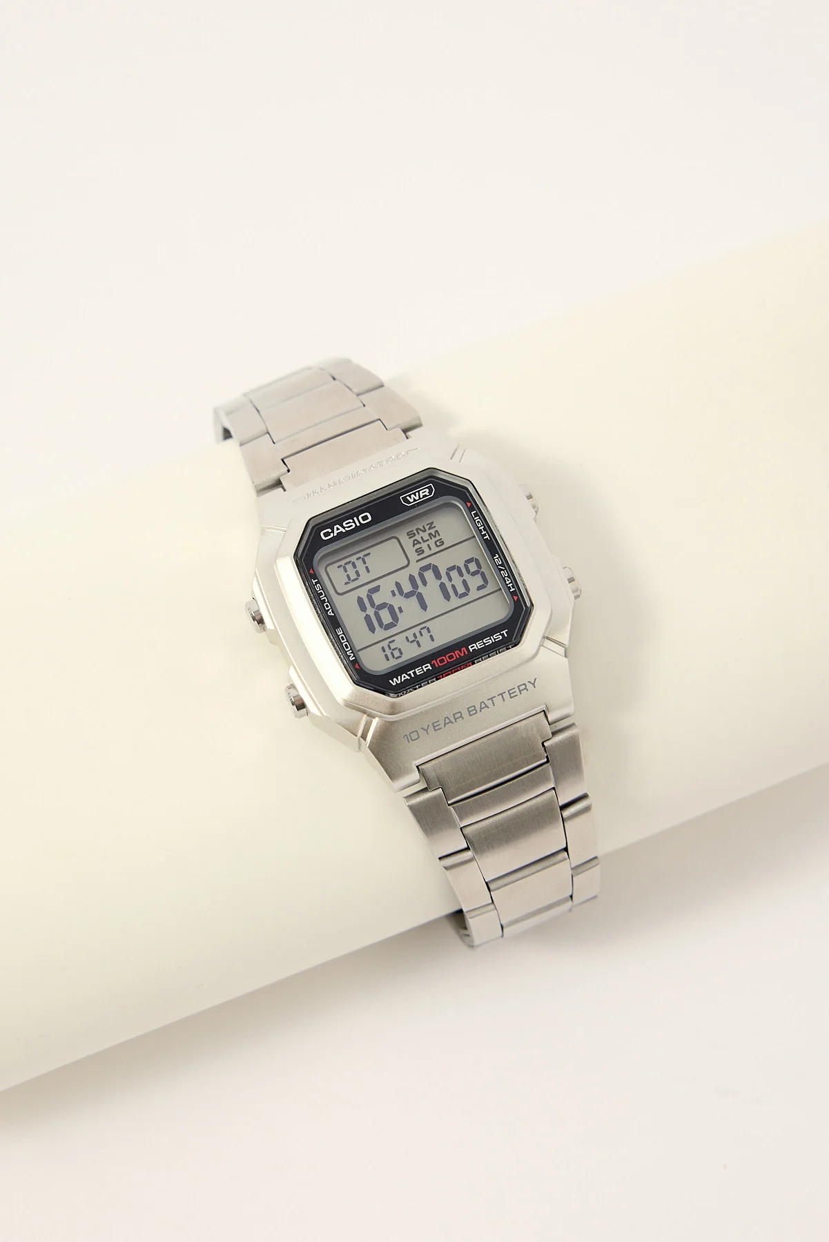 Casio W800HD-1A Digital Watch Silver/Black