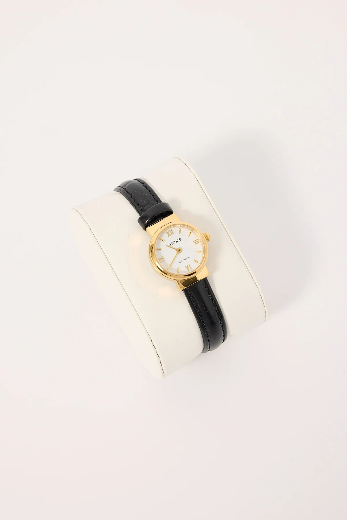 Cendre Chloe Watch Gold/White/Black Croc - Image 3