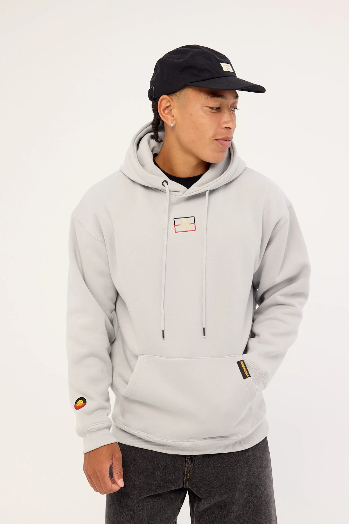Clothing The Gaps Always Was Hoodie Grey - Image 3