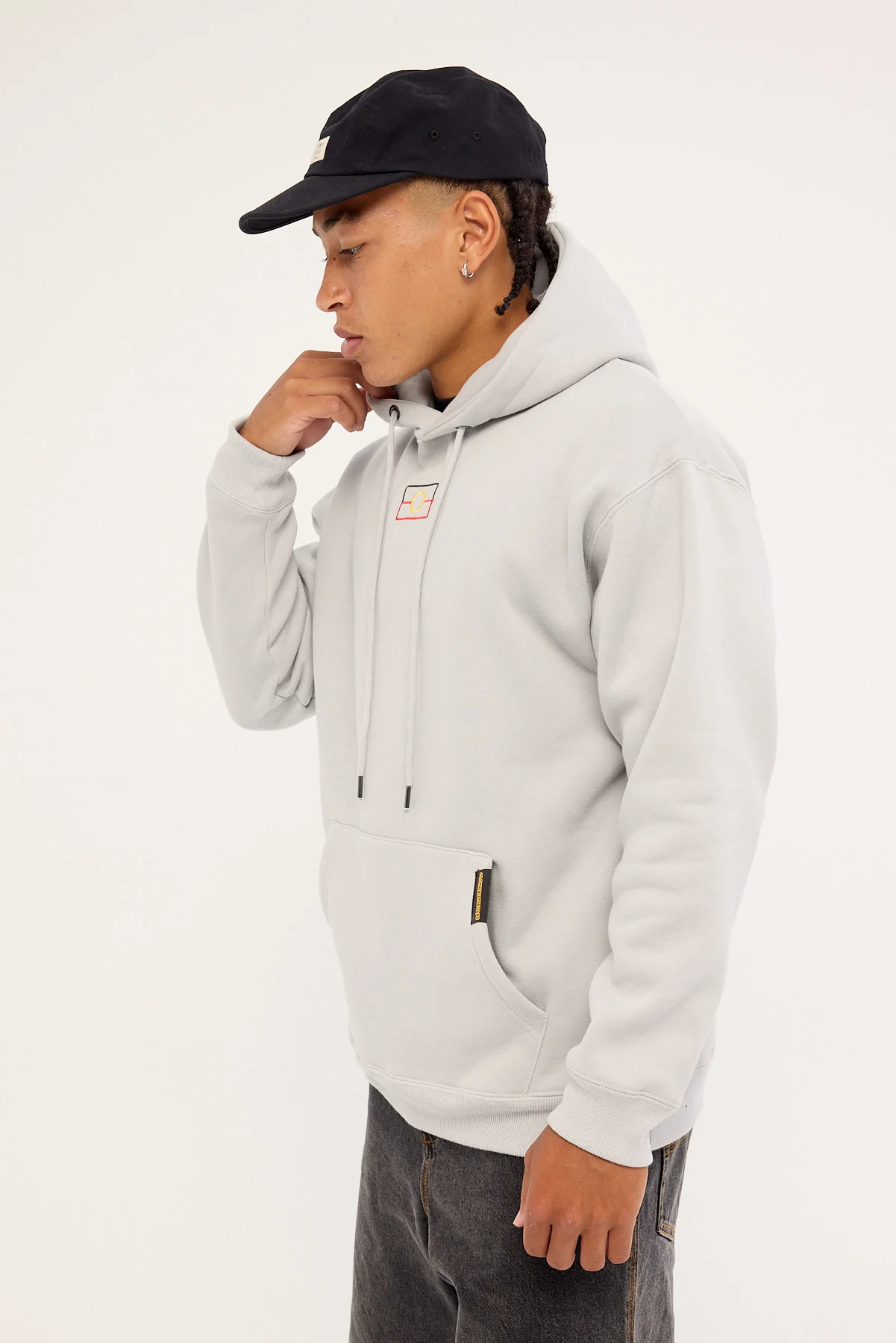 Clothing The Gaps Always Was Hoodie Grey - Image 5