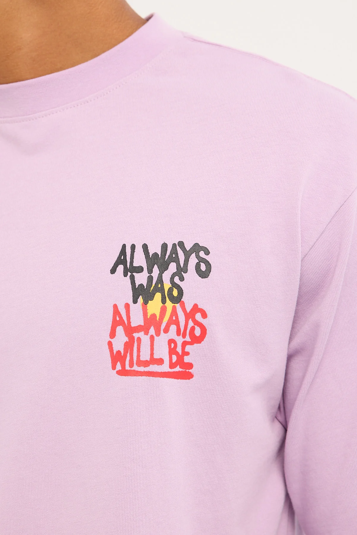 Clothing The Gaps Always Was Resistance Tee Lilac - Image 4