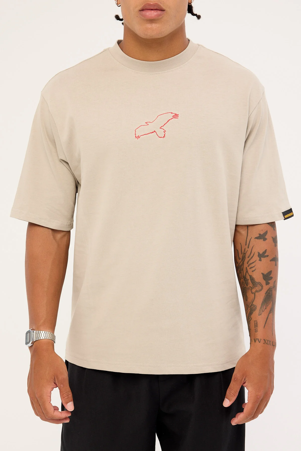 Clothing The Gaps Bunjil Dreaming Tee Grey - Image 8