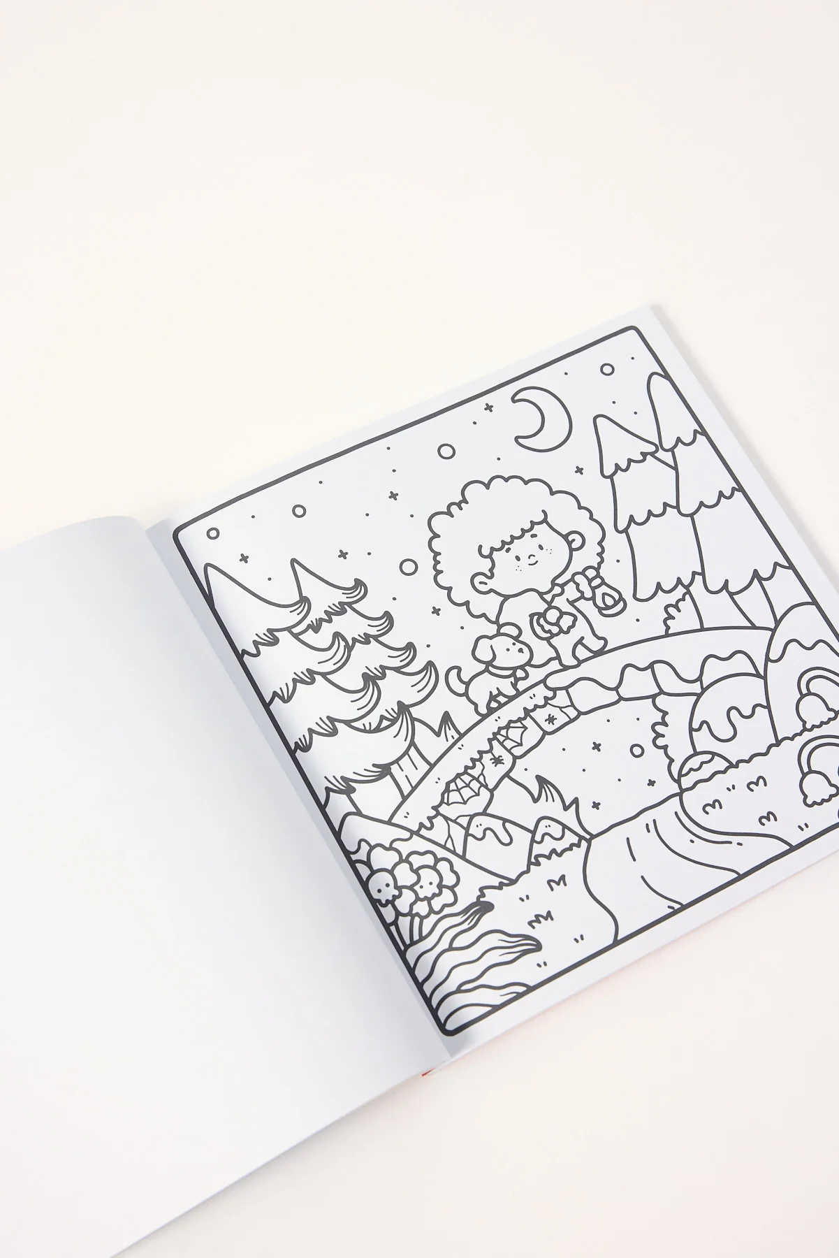 Coco Wyo Cozy Christmas Colouring Book Multi - Image 2