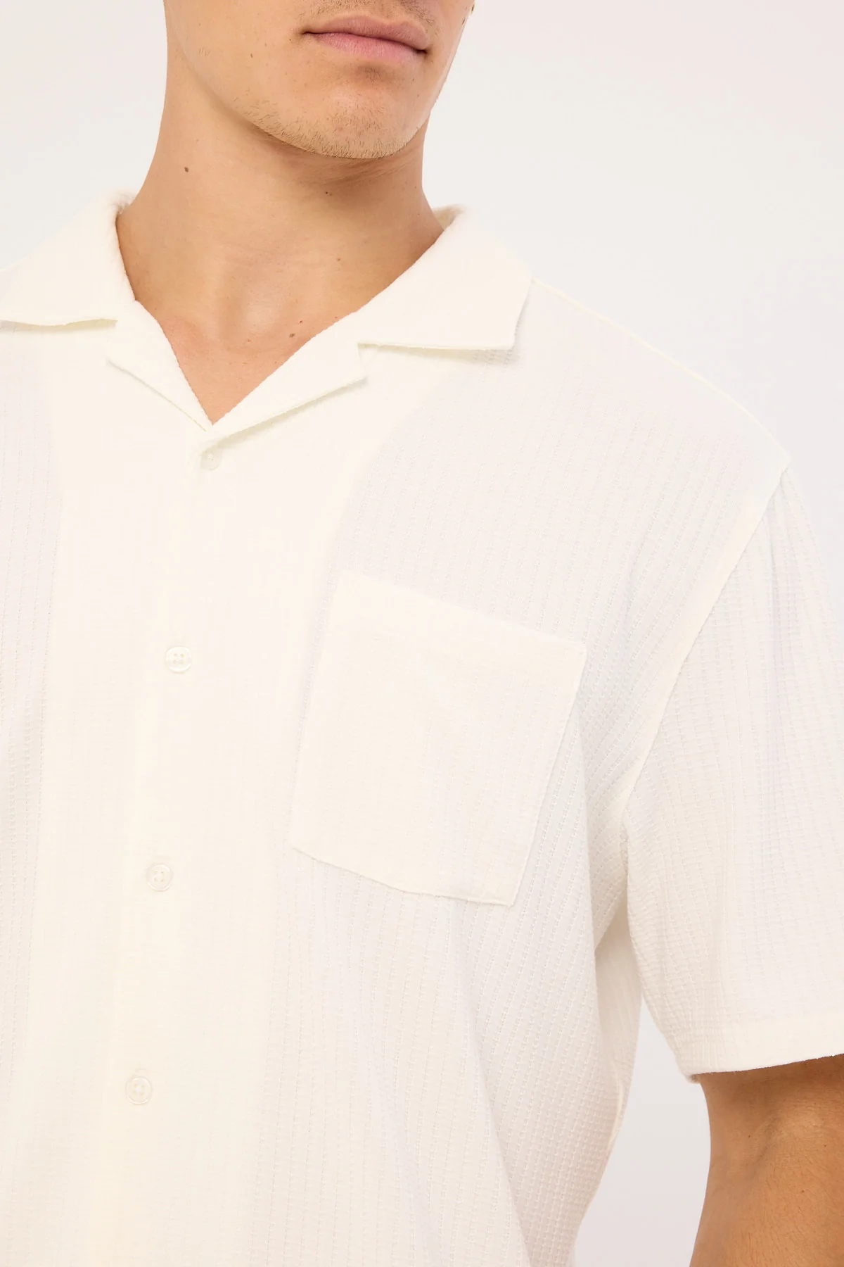 Common Need Apartment Recycled Resort Shirt Off White - Image 3