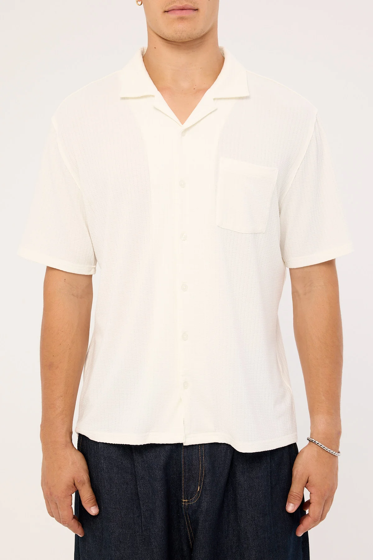 Common Need Apartment Recycled Resort Shirt Off White - Image 6