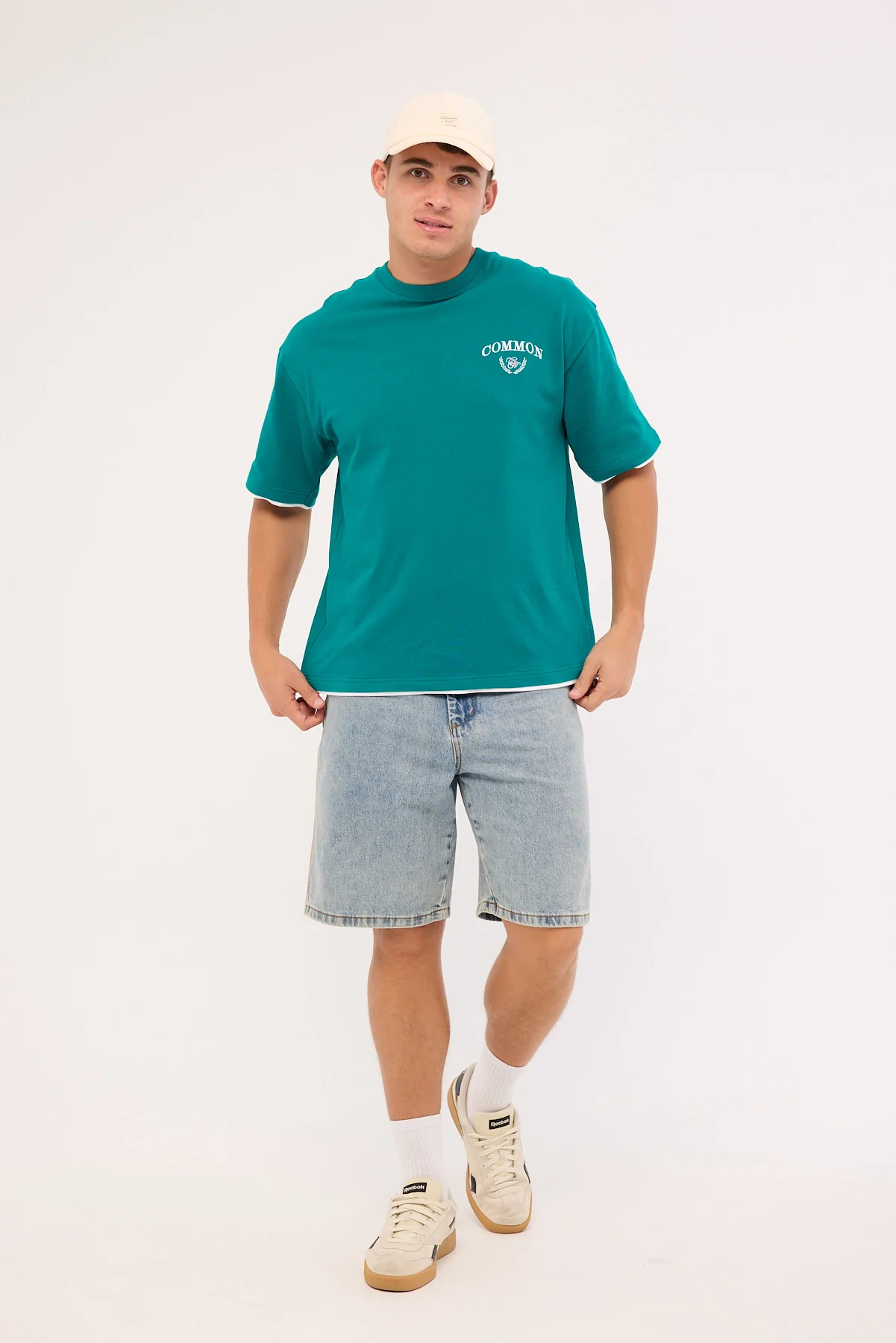 Common Need Arch Heavyweight Easy Tee Jade - Image 2